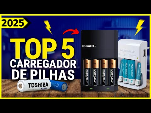 Os 5 Melhores Carregadores de Pilhas em 2025! Rápidos e Eficientes