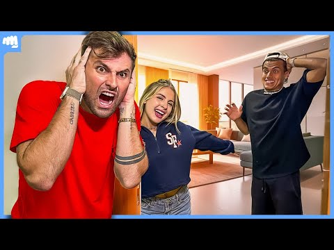 FLAGREI O EX NO APARTAMENTO DA GI!!