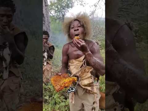 قبيله أفريقية تعيش على أعشاش النحل 😱