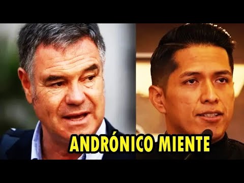 ¡BOMBA! ANDRÓNICO MIENTE Y LO DESMIENTEN DESDE CHILE