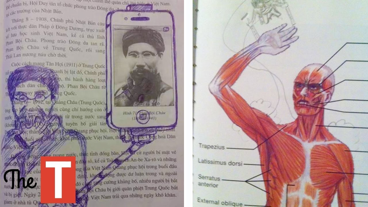 15 Genius Examples Of Textbook Vandalism By Bored Students