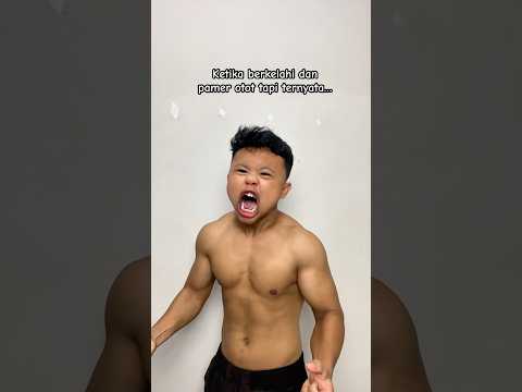 Ketika berkelahi dan pamer otot tapi ternyata #ardikatamps #comedy
