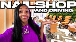 SPEND THE DAY WITH ME - DRIVING I NAIL SHOP l SHOPPING