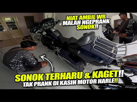 NGEPRANK SONOK, TAK KASIH HARLE !! MALAH PULANG BAWA MOTOR WR155 !!