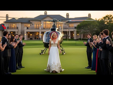 Sie luden das ‚Klassenopfer‘ zum 10-Jahres-Treffen ein – sie kam mit dem Helikopter.