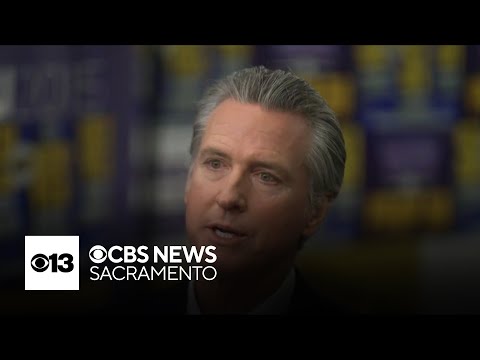 YouTube video thumbnail: California Gov. Gavin Newsom Says He's Considering Running for White House After 2026 Elections