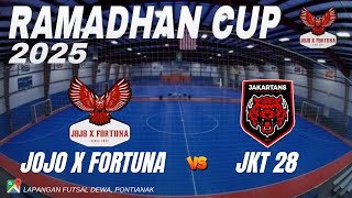 JOJO x FORTUNA vs JKT 28, FUTSAL RAMADHAN CUP