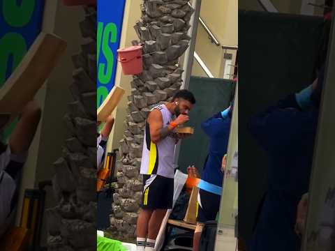 Virat Kohli Eating During Practice Session