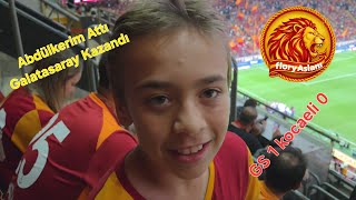 GALATASARAY Kocaelispor  1-0 Maç Vlog #galatasaray #gs #cimbom #ultraslan #hedef27 #konsantrasyon 