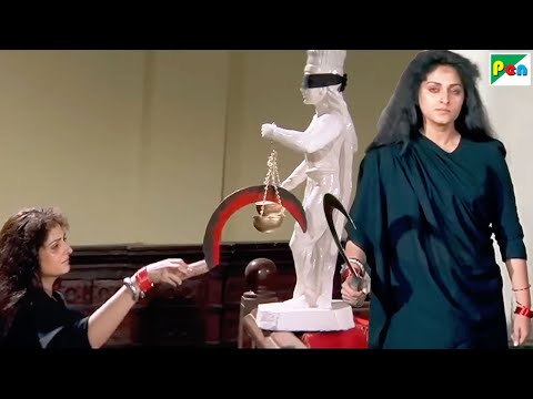 जिन सुहाग के कपड़ो में विदा होके ससुराल गई थी उन्ही कपड़ो में मुझे फांसी दे - Jaya Prada - Dhartiputra