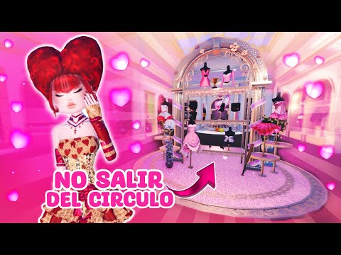 ¡NO PUEDO SALIR DEL CÍRCULO DEL AMOR EN DRESS TO IMPRESS! ❤️​ // Roblox