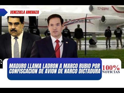 Maduro amenaza Trump pero lo hace en un comunicado timorato y acusa de ladrón a Rubio