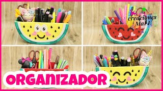 ORGANIZADOR PARA ESCRITORIO || DIY || REGRESO A CLASES