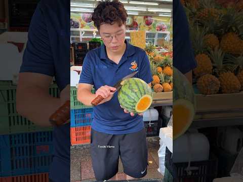 Fruit Ninja fo Taiwan! Amazing Fruit Cutting Skills
