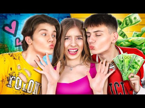 Crush Rico vs Crush Pobre | Quem é o Melhor Namorado Para a Novata