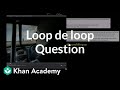Physics of Motion in a Loop