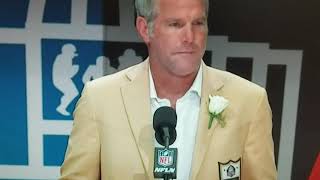 Brett Favre Thank You Jesus Christ