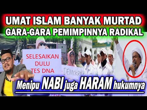 UMAT ISLAM TAU AKIDAH TIDAK USAH MENCARI SIMPATISAN MAU ALIHKAN ISU NASAB