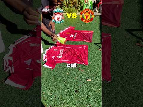 Which Team Do Cats Prefer. Liverpool or Man United?