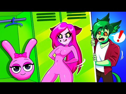 My Secret Sprunki Pinki Costume! 😍 Awesome Transformations Exposed by Teen-Z Like