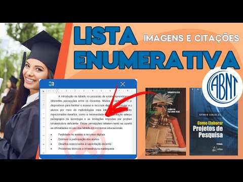 Não Termine o Capítulo do TCC com Lista Enumerativa, Imagem ou Citação