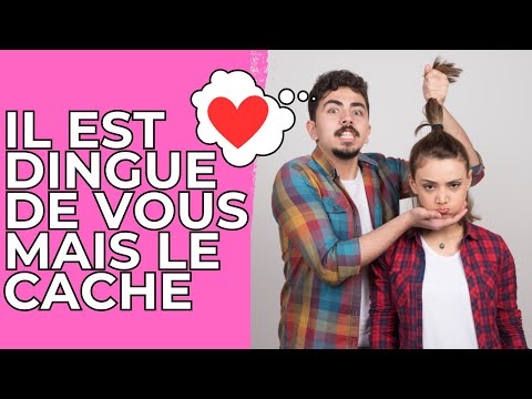 Le langage corporel d’un homme amoureux en secret ou attiré qui le cache 🫣