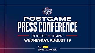 August 19 vs Toronto Tempo - Postgame Press Conference