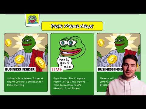 PepeMeme is a great Pepe The Frog ecosystem token built on the Solana blockchain