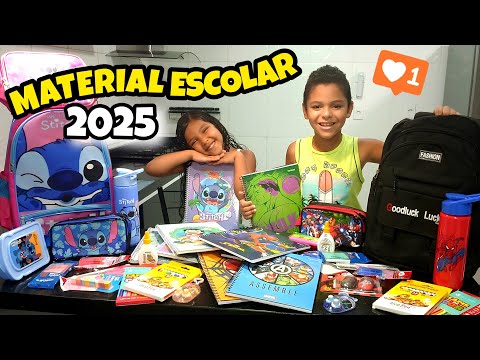 NOSSO MATERIAL ESCOLAR 2025 *Voltas às aulas 2025