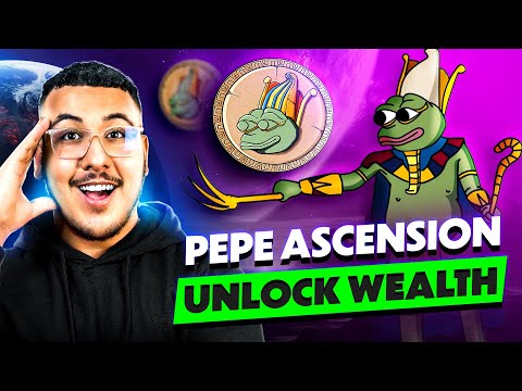 Bag the Next PEPE 🐸 Pepe Ascension $15M Raised + 150% APR Staking + 2X Bonus Ends in 7 Days!💫