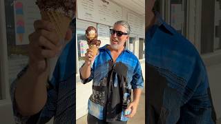 Massive Ice Cream Cones in Massachusetts! #icecream #food #foodie #review #foodreview #shorts #fun