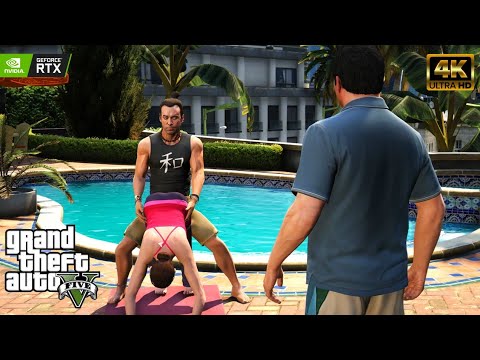 Did Somebody Say Yoga? More Like Did Somebody Say Divorce! 😂😂😂. GTA 5 Mission Did Somebody Say Yoga?