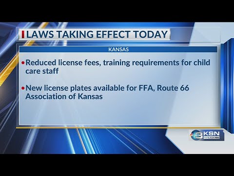 YouTube video thumbnail: What new Kansas Laws Go Into Effect on July 1, 2025?