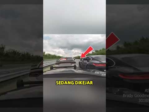 mereka menuang oli ke mobil polisi‼️