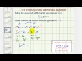 Differential Equations and Initial Conditions