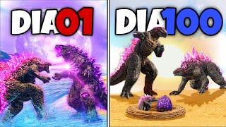 SOBREVIVI 100 DIAS NO APOCALIPSE KAIJU ZUMBI COMO GODZILLA EVOLUÍDO ATÉ TER FILHOTES! (O FILME)