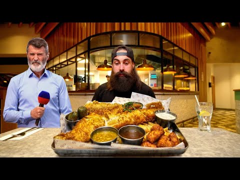 THE FOOD CHALLENGE THAT ROY KEANE ATTEMPTED...IT MADE HIM ANGRY | BeardMeatsFood