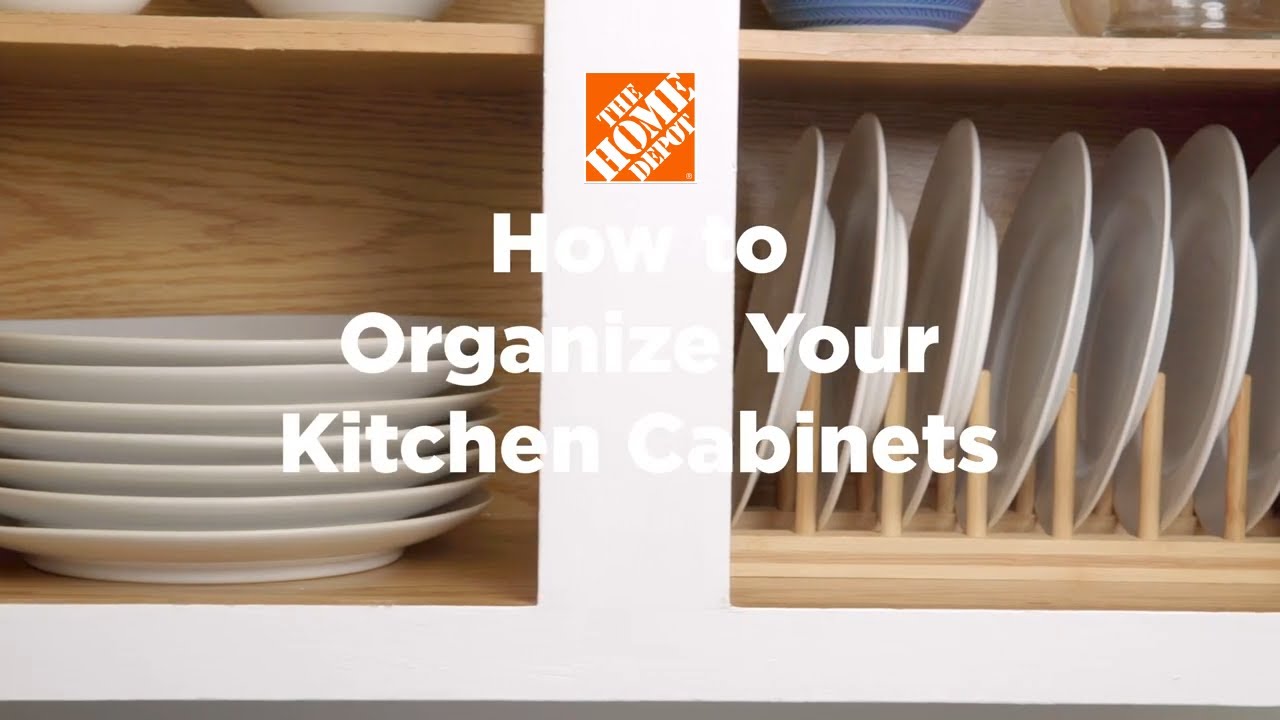 How to Organize Kitchen Cabinets 