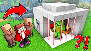 JJ Locked Mikey inside Prison for a Prank in Minecraft (Maizen)