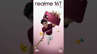 8000mAh Power for Non-Stop Gaming | realme 16T