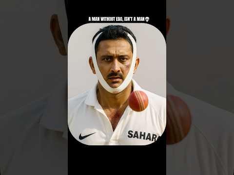 DAY 85 { A MAN WITHOUT EGO, ISN’T A MAN …ANIL KUMBLE } #shortsfeed #shorts