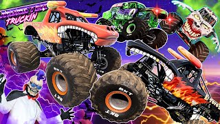 Monster Jam INSANE Racing, Freestyle and High Speed Jumps #98 | BeamNG Drive | Grave Digger