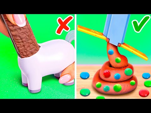 DON'T EAT THIS YUMMY! 😋🦄🍫 Crazy Sweet Hacks And Tricks With Candies 🍭🍬