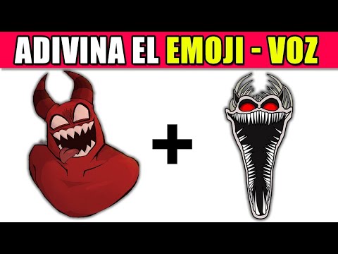 Adivina MONSTRUOS Por EMOJI y VOZ ❤️Poppy Playtime Chapter 3❤️ Zoonomaly ❤️Garten Of Banban 7