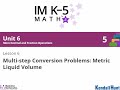 Metric Volume Conversions and Comparisons