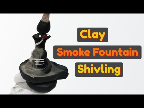 DIY Smoke Fountain Shivling Making for Shivratri at Home | मिट्टी से शिवलिंग बनाने का तरीका