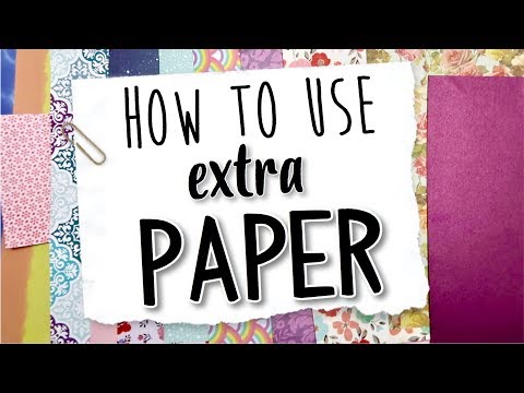 8 Creative Ways To Use Paper! Scrapbook paper craft...