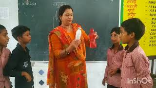 करके सीखों वायुदाब का आसान प्रयोग बोतल के अंदर गुब्बारे को फुलाओ @richabanswar