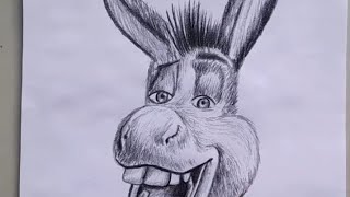 Aprende a dibujar un burro muy fácil.