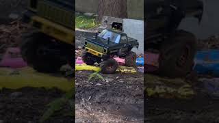 1/24 scale RC crawler Mega Truck. This is a tribute truck to Tornado.
